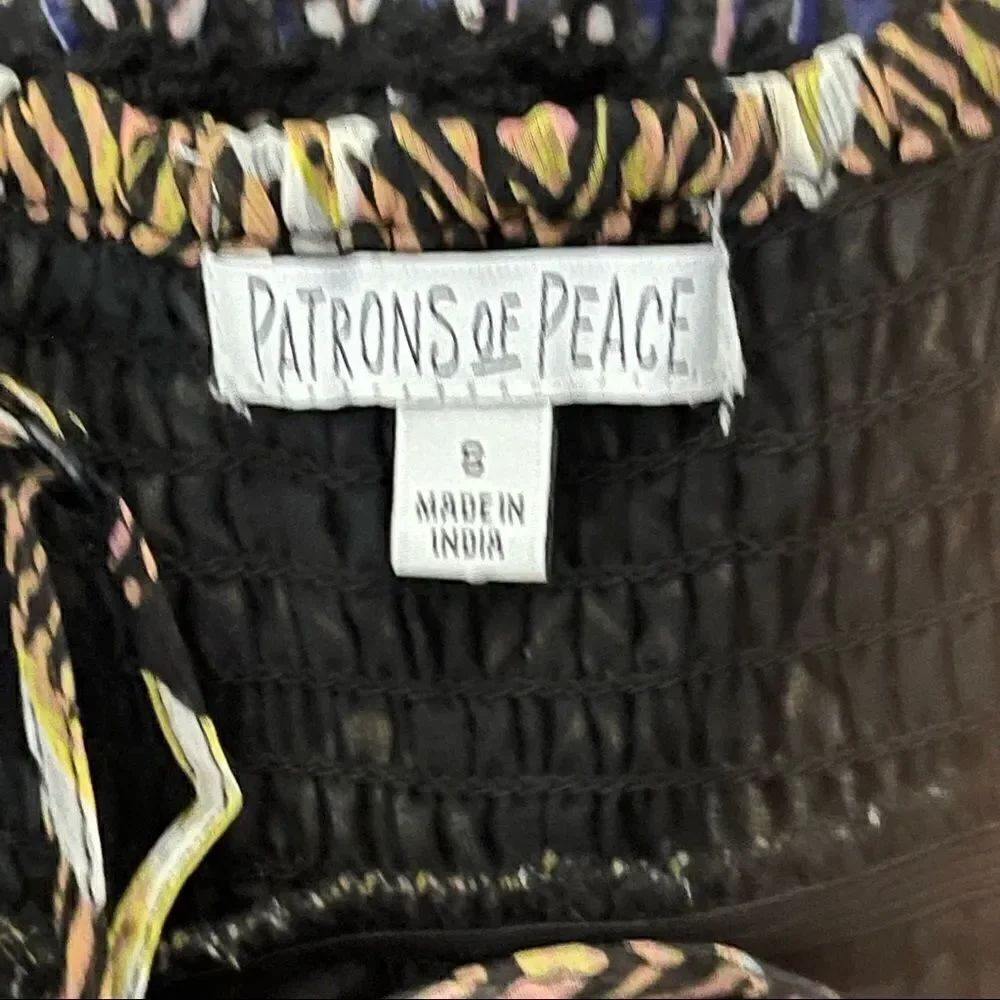 Patrons of Peace Maxi Dress SMALL - Picture 6 of 12